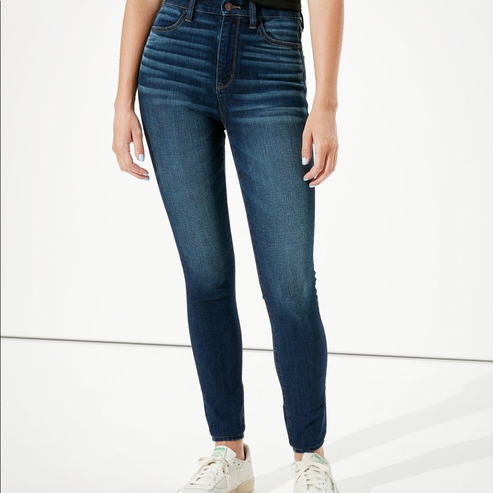 NWT AE Highest Waist Jegging Size 6 Short